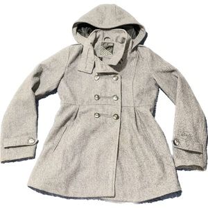 Vans Gray Wool Peacoat